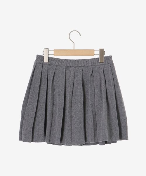 MAJESTIC LEGON / マジェスティックレゴン ミニ・ひざ丈スカート | ニットプリーツミニスカパン | 詳細29