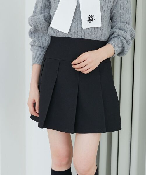 MAJESTIC LEGON / マジェスティックレゴン ミニ・ひざ丈スカート | プリーツミニスカパン | 詳細10