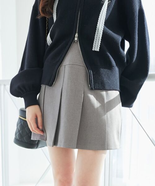 MAJESTIC LEGON / マジェスティックレゴン ミニ・ひざ丈スカート | プリーツミニスカパン | 詳細3