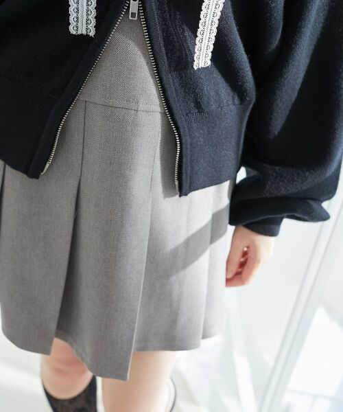 MAJESTIC LEGON / マジェスティックレゴン ミニ・ひざ丈スカート | プリーツミニスカパン | 詳細6