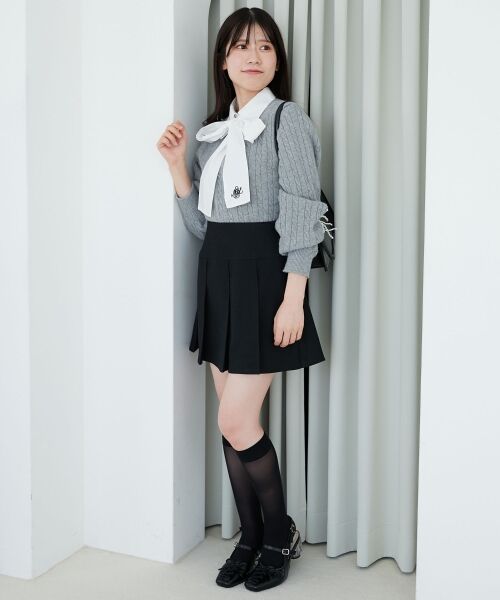 MAJESTIC LEGON / マジェスティックレゴン ミニ・ひざ丈スカート | プリーツミニスカパン | 詳細8