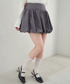 MAJESTIC LEGON / マジェスティックレゴン ミニ・ひざ丈スカート | ハイウエストバルーンミニスカパン