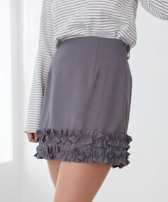 MAJESTIC LEGON / マジェスティックレゴン ミニ・ひざ丈スカート | ホイップフリルスカパン
