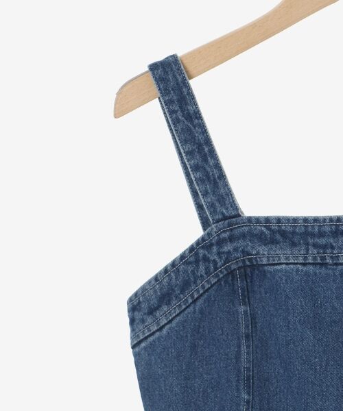 MAJESTIC LEGON / マジェスティックレゴン ミニ丈・ひざ丈ワンピース | ベルト付きデニムミニワンピース | 詳細20