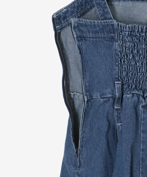 MAJESTIC LEGON / マジェスティックレゴン ミニ丈・ひざ丈ワンピース | ベルト付きデニムミニワンピース | 詳細23