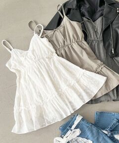 MAJESTIC LEGON / マジェスティックレゴン ミニ丈・ひざ丈ワンピース | フロントリボンミニワンピース