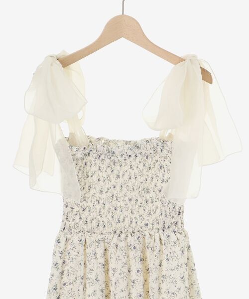 MAJESTIC LEGON / マジェスティックレゴン ロング・マキシ丈ワンピース | 2way肩リボンキャミワンピ | 詳細15