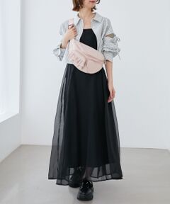 MAJESTIC LEGON / マジェスティックレゴン ロング・マキシ丈ワンピース | シアーレディキャミワンピ