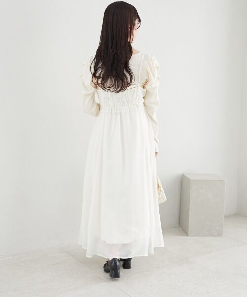 MAJESTIC LEGON / マジェスティックレゴン ロング・マキシ丈ワンピース | シアーレディキャミワンピ | 詳細19