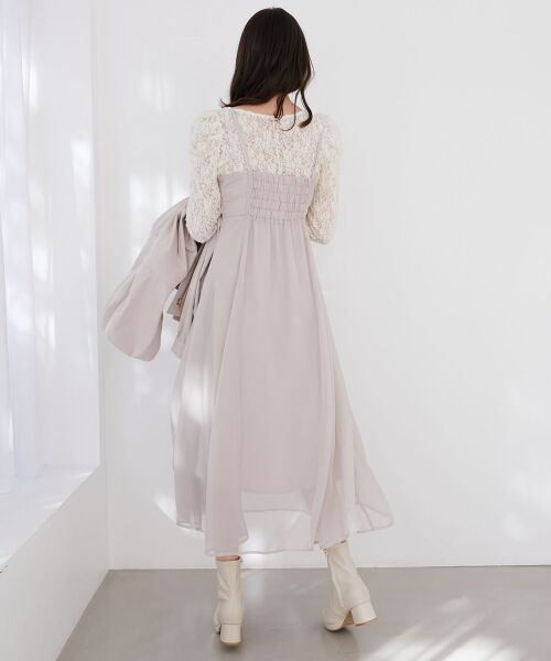 MAJESTIC LEGON / マジェスティックレゴン ロング・マキシ丈ワンピース | シアーレディキャミワンピ | 詳細29
