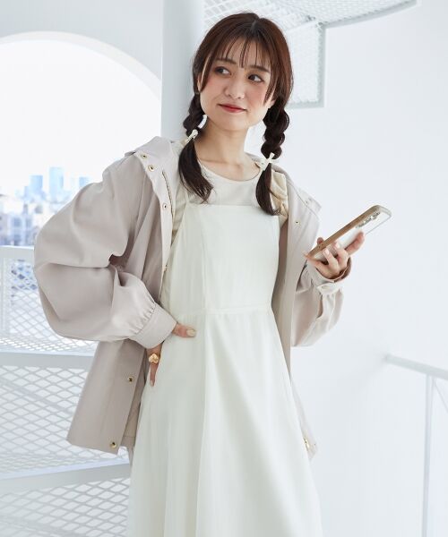 MAJESTIC LEGON / マジェスティックレゴン ロング・マキシ丈ワンピース | シアーレディキャミワンピ | 詳細8