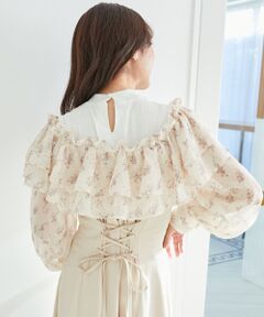 MAJESTIC LEGON / マジェスティックレゴン ロング・マキシ丈ワンピース | ウエストきゅっとオフショルワンピ