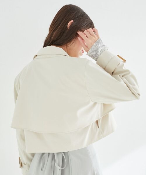 MAJESTIC LEGON / マジェスティックレゴン トレンチコート | ショートトレンチコート | 詳細14