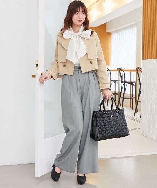 MAJESTIC LEGON / マジェスティックレゴン トレンチコート | ショートトレンチコート | 詳細18