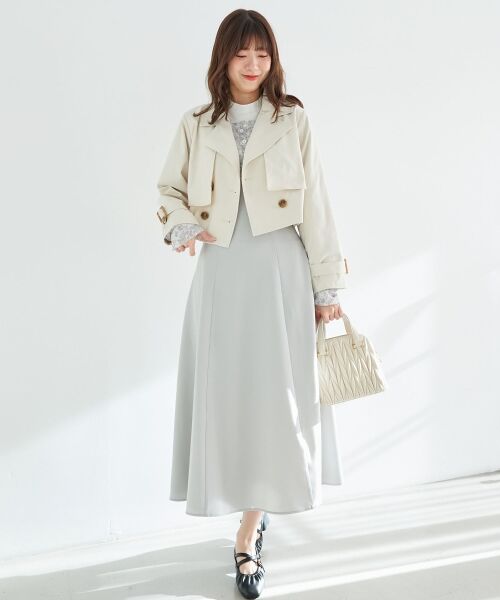 MAJESTIC LEGON / マジェスティックレゴン トレンチコート | ショートトレンチコート | 詳細9