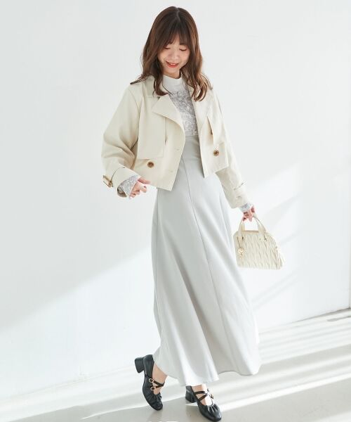 MAJESTIC LEGON / マジェスティックレゴン トレンチコート | ショートトレンチコート | 詳細10