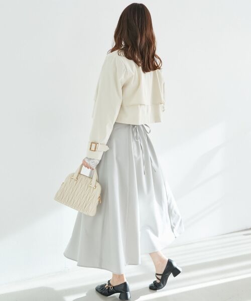 MAJESTIC LEGON / マジェスティックレゴン トレンチコート | ショートトレンチコート | 詳細11