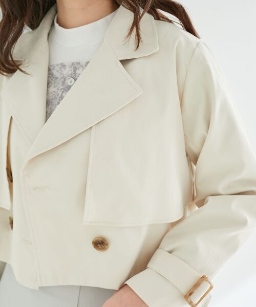 MAJESTIC LEGON / マジェスティックレゴン トレンチコート | ショートトレンチコート | 詳細15