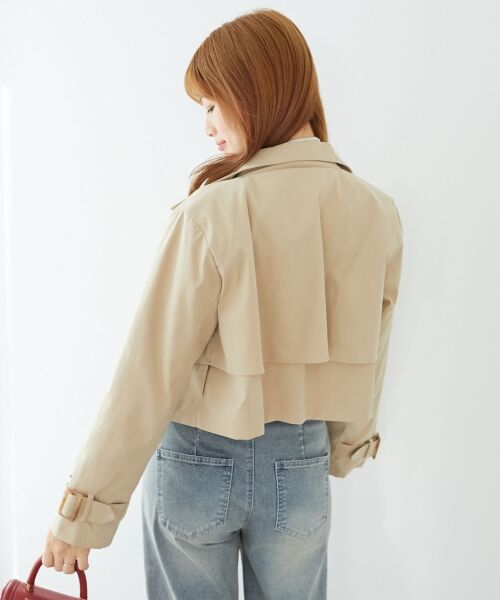 MAJESTIC LEGON / マジェスティックレゴン トレンチコート | ショートトレンチコート | 詳細26