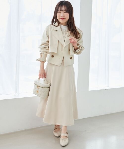 MAJESTIC LEGON / マジェスティックレゴン トレンチコート | ショートトレンチコート | 詳細7