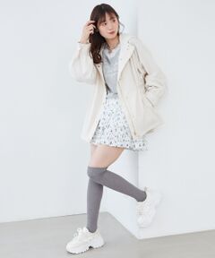 MAJESTIC LEGON / マジェスティックレゴン ブルゾン | ウエストきゅっとミディブルゾン