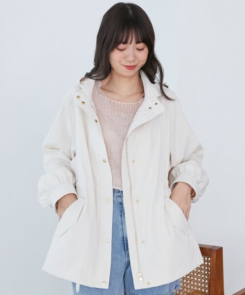 MAJESTIC LEGON / マジェスティックレゴン ブルゾン | ウエストきゅっとミディブルゾン | 詳細12