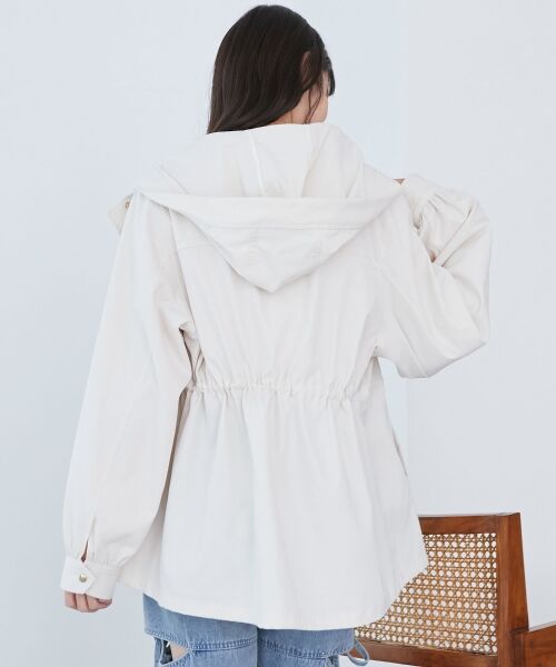 MAJESTIC LEGON / マジェスティックレゴン ブルゾン | ウエストきゅっとミディブルゾン | 詳細14