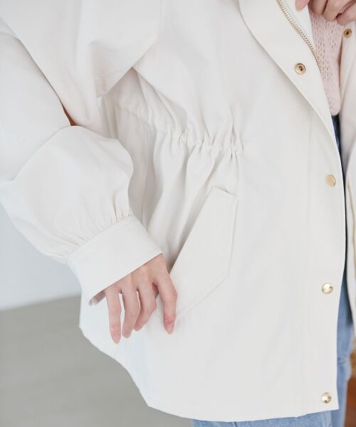 MAJESTIC LEGON / マジェスティックレゴン ブルゾン | ウエストきゅっとミディブルゾン | 詳細15