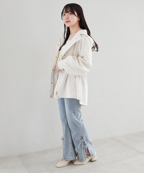 MAJESTIC LEGON / マジェスティックレゴン ブルゾン | ウエストきゅっとミディブルゾン | 詳細17