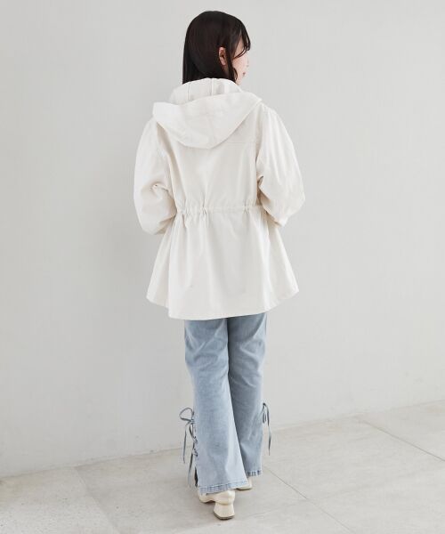 MAJESTIC LEGON / マジェスティックレゴン ブルゾン | ウエストきゅっとミディブルゾン | 詳細18