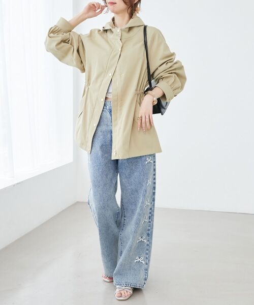 MAJESTIC LEGON / マジェスティックレゴン ブルゾン | ウエストきゅっとミディブルゾン | 詳細19