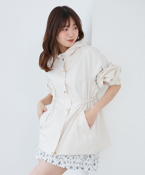 MAJESTIC LEGON / マジェスティックレゴン ブルゾン | ウエストきゅっとミディブルゾン | 詳細6