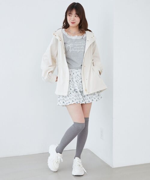 MAJESTIC LEGON / マジェスティックレゴン ブルゾン | ウエストきゅっとミディブルゾン | 詳細7