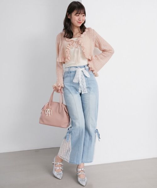 MAJESTIC LEGON / マジェスティックレゴン パンプス | ダブルリボンギャザーパンプス | 詳細11