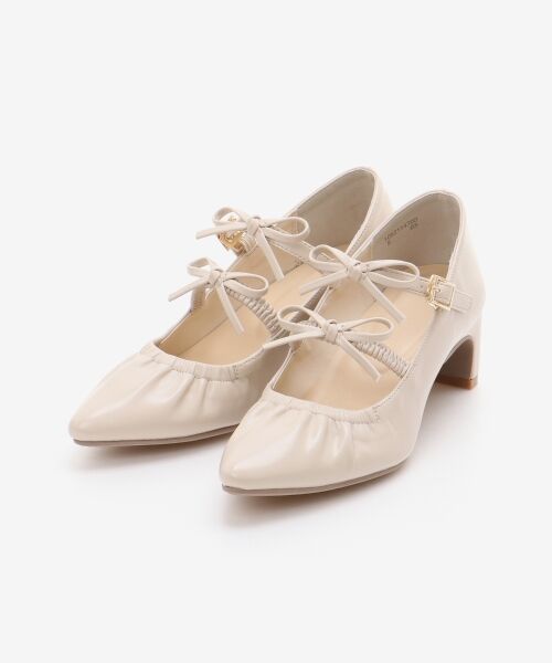 MAJESTIC LEGON / マジェスティックレゴン パンプス | ダブルリボンギャザーパンプス | 詳細27