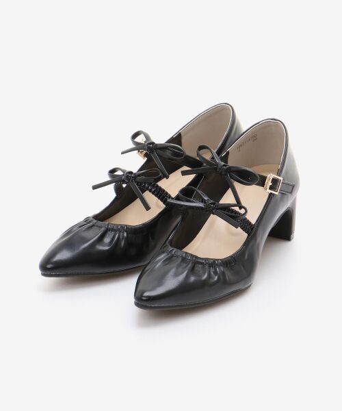 MAJESTIC LEGON / マジェスティックレゴン パンプス | ダブルリボンギャザーパンプス | 詳細29