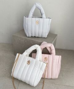 MAJESTIC LEGON / マジェスティックレゴン ハンドバッグ | キルティングパファーバッグ