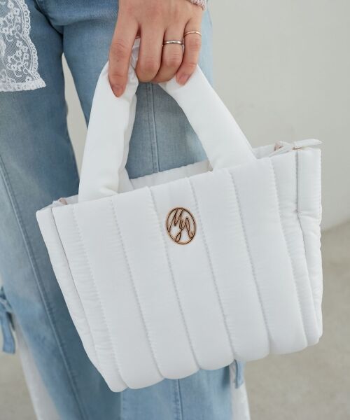 MAJESTIC LEGON / マジェスティックレゴン ハンドバッグ | キルティングパファーバッグ | 詳細11