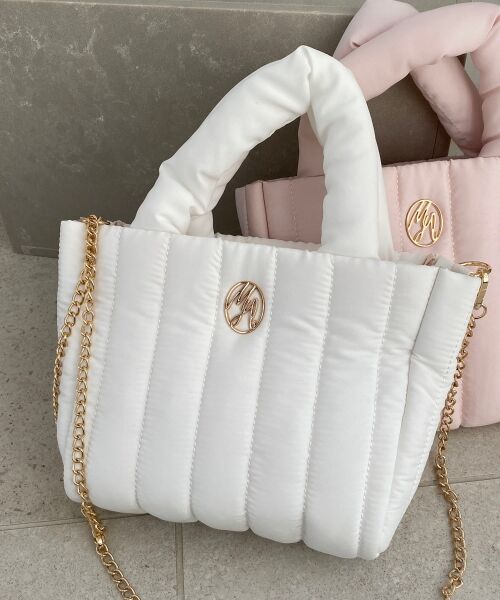 MAJESTIC LEGON / マジェスティックレゴン ハンドバッグ | キルティングパファーバッグ | 詳細12