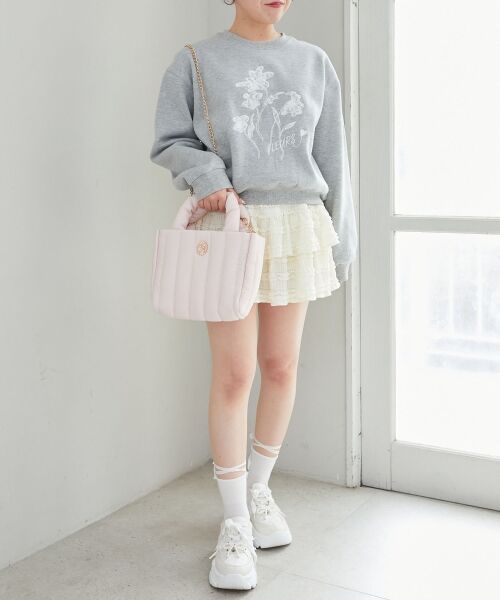 MAJESTIC LEGON / マジェスティックレゴン ハンドバッグ | キルティングパファーバッグ | 詳細6