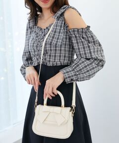 MAJESTIC LEGON / マジェスティックレゴン ハンドバッグ | クラシックリボンバッグ