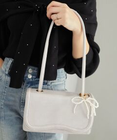 MAJESTIC LEGON / マジェスティックレゴン ハンドバッグ | チャームセットワンハンドルバッグ