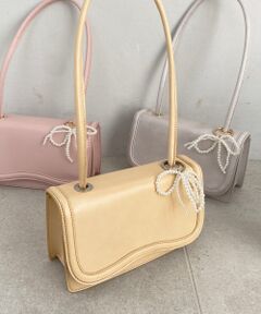 MAJESTIC LEGON / マジェスティックレゴン ハンドバッグ | チャームセットワンハンドルバッグ