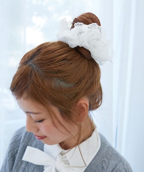 MAJESTIC LEGON / マジェスティックレゴン ヘアゴム・シュシュ | シアーボリュームシュシュ | 詳細2