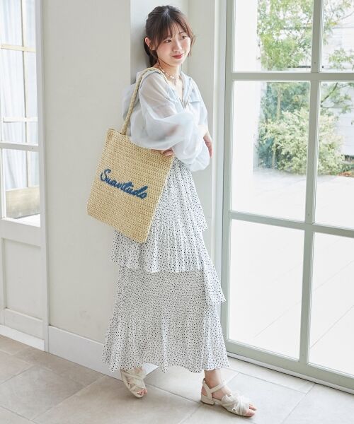 MAJESTIC LEGON / マジェスティックレゴン トートバッグ | 刺繍ペーパーバッグ | 詳細1