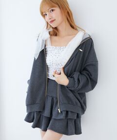 MAJESTIC LEGON / マジェスティックレゴン パーカー | ミディ丈裏毛ジップパーカー