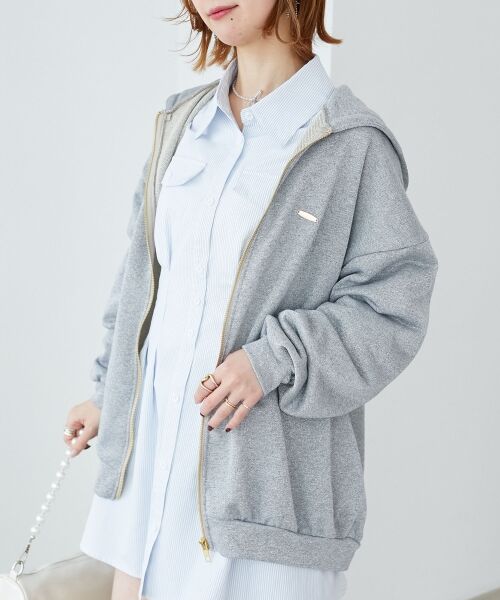 MAJESTIC LEGON / マジェスティックレゴン パーカー | ミディ丈裏毛ジップパーカー | 詳細15