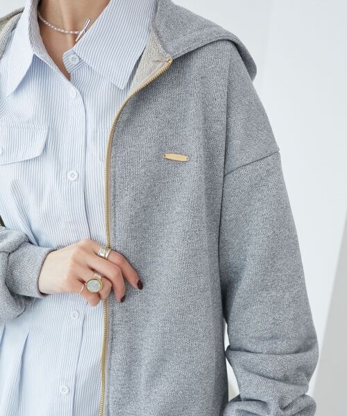 MAJESTIC LEGON / マジェスティックレゴン パーカー | ミディ丈裏毛ジップパーカー | 詳細17