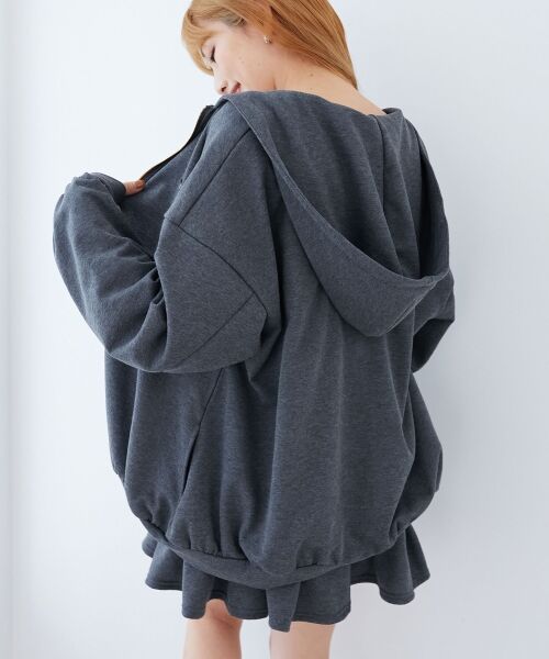 MAJESTIC LEGON / マジェスティックレゴン パーカー | ミディ丈裏毛ジップパーカー | 詳細23