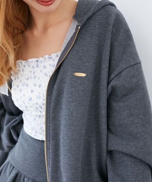 MAJESTIC LEGON / マジェスティックレゴン パーカー | ミディ丈裏毛ジップパーカー | 詳細24